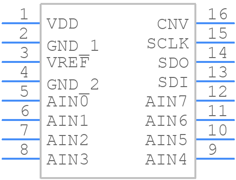 ISL26329FVZ-T - Renesas Electronics - PCB symbol