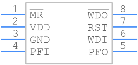 ISL88813IB846Z-TK - Renesas Electronics - PCB symbol