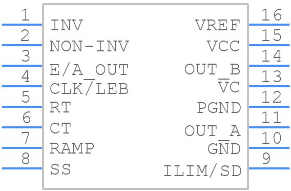 ISL71823BSRHVD - Renesas Electronics - PCB symbol