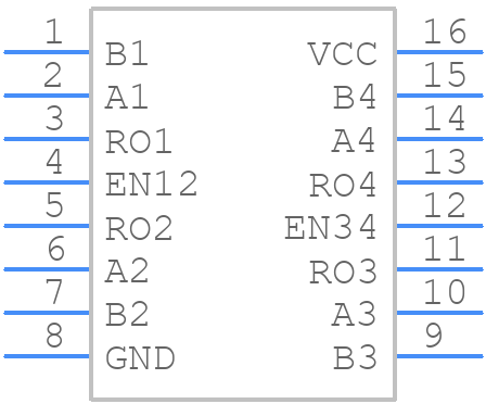 ISL32275EIBZ - Renesas Electronics - PCB symbol