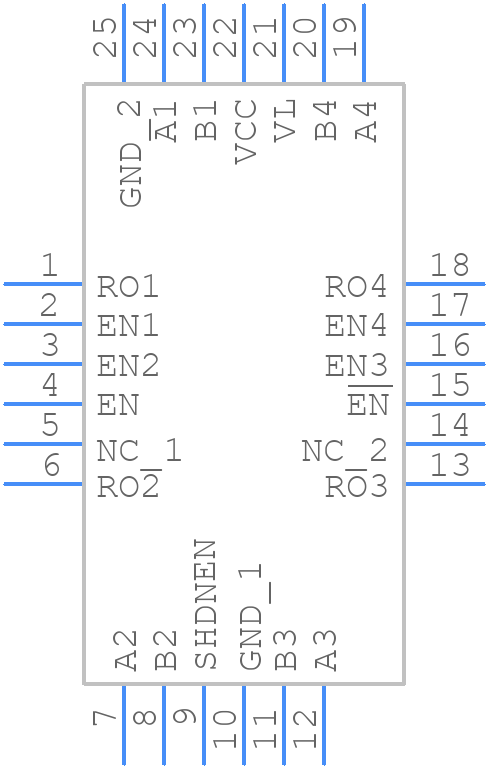 ISL32277EFRZ - Renesas Electronics - PCB symbol