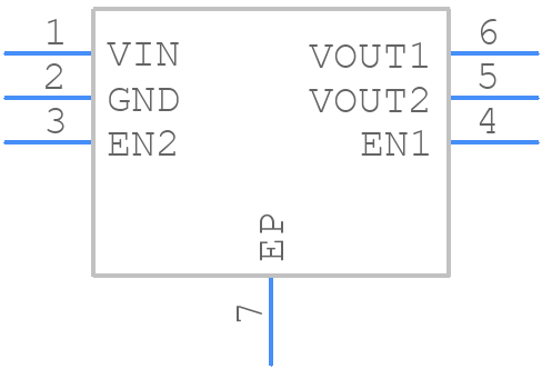 ISL9016IRUGWZ-T - Renesas Electronics - PCB symbol