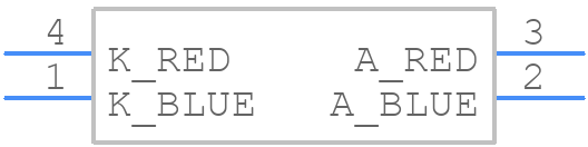 LTST-C235TBJRKT - Lite-On - PCB symbol