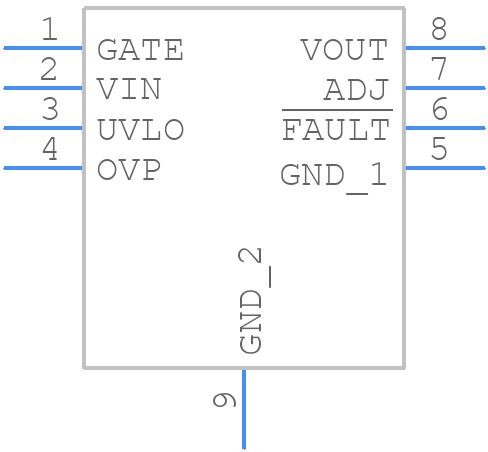 ISL6146DFRZ - Renesas Electronics - PCB symbol