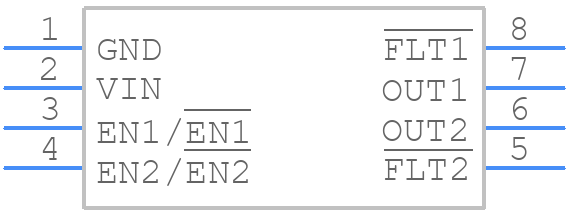 ISL61851DCBZ-T - Renesas Electronics - PCB symbol