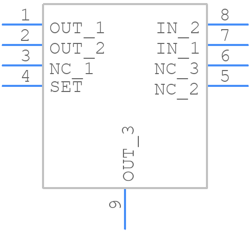 LT3082IDD#PBF - Analog Devices - PCB symbol