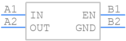 LP5907UVX-1.8/NOPB - Texas Instruments - PCB symbol