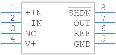 LT1999MPMS8-50F#PBF - Analog Devices - PCB symbol