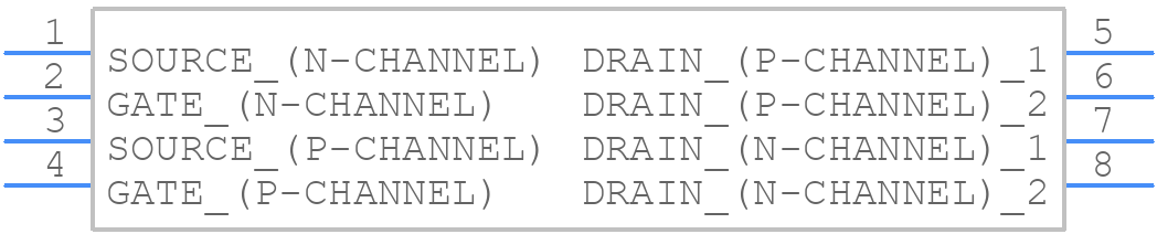 TPCP8407,LF - Toshiba - PCB symbol