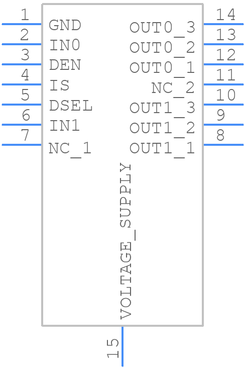 BTS5016-2EKA - Infineon - PCB symbol
