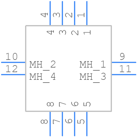 M80-8260842 - Harwin - PCB symbol