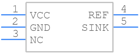 TS4431ILT - STMicroelectronics - PCB symbol