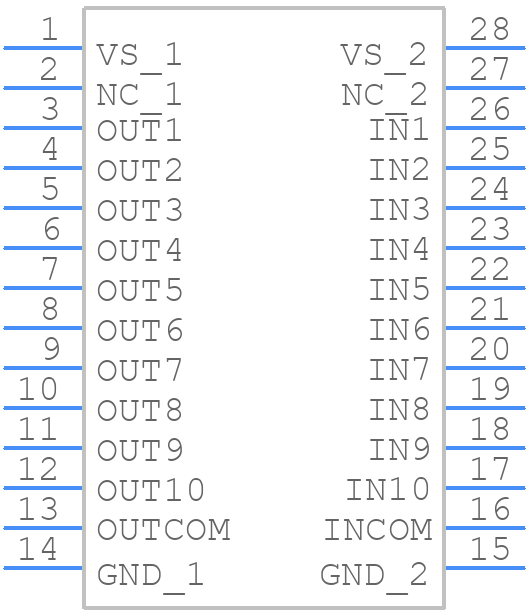 ADD8710ARUZ - Analog Devices - PCB symbol