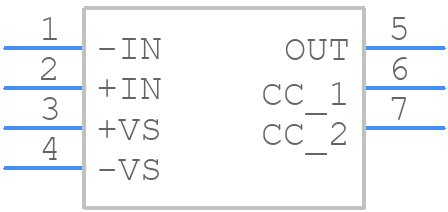 PA340CC - Apex Microtechnology - PCB symbol