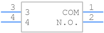 TL3330AF130QG - E-Switch - PCB symbol