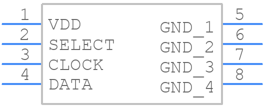 SPK0838HT4H-B - Knowles - PCB symbol