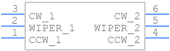 PTH901-030S-103B1 - Bourns - PCB symbol