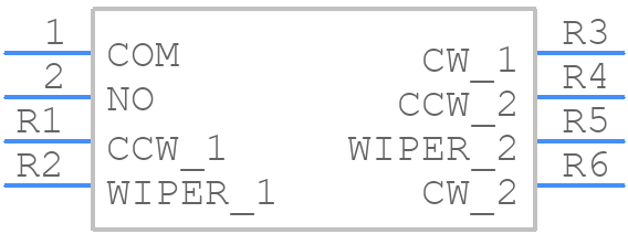 PTH902-030F-103B2 - Bourns - PCB symbol