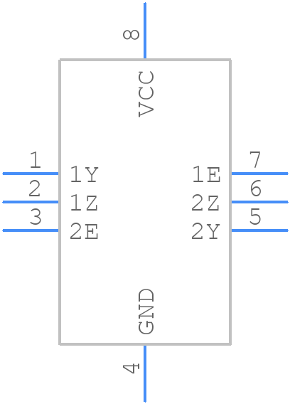 74LVC2G66GM,125 - Nexperia - PCB symbol