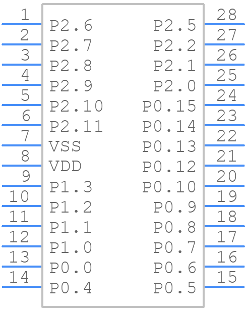 XMC1202T028X0032ABXUMA1 - Infineon - PCB symbol