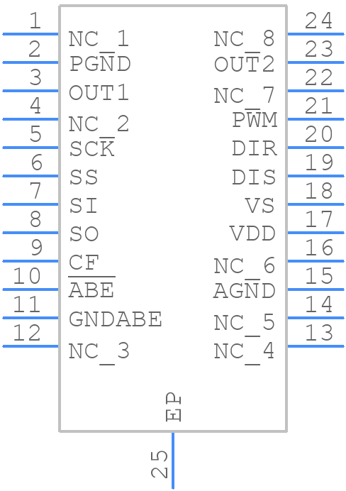 L9959S-TR-D - STMicroelectronics - PCB symbol