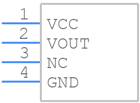ATS128LSETN-T - Allegro Microsystems - PCB symbol