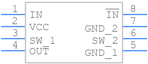 UPB1505GR - NEC - PCB symbol