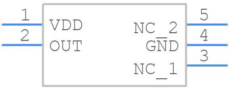 A1266ELHLT-T - Allegro Microsystems - PCB symbol