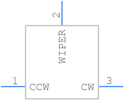 3362P-1-202 - Bourns - PCB symbol