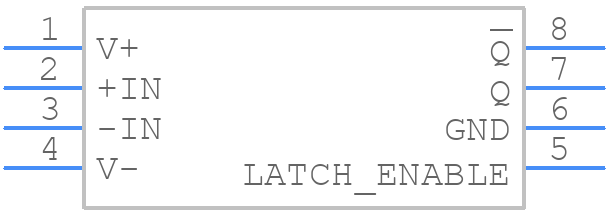 LT1711CMS8 - Analog Devices - PCB symbol