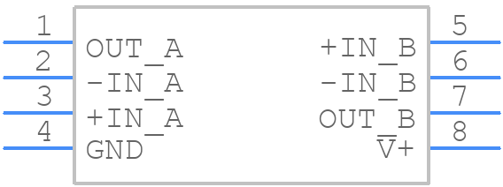 LTC6702CTS8#TRMPBF - Analog Devices - PCB symbol
