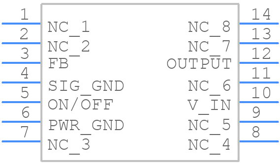 LM2574MX-3.3/NOPB - Texas Instruments - PCB symbol