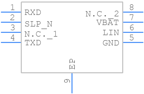 TJA1029TK,118 - NXP - PCB symbol