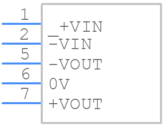 NMK0509SC - Murata Electronics - PCB symbol