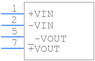 NMK2405SAC - Murata Electronics - PCB symbol