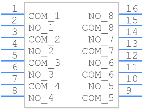 5-5435640-8 - TE Connectivity - PCB symbol