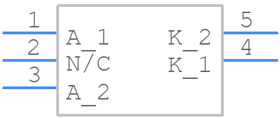 RB496KATR - ROHM Semiconductor - PCB symbol