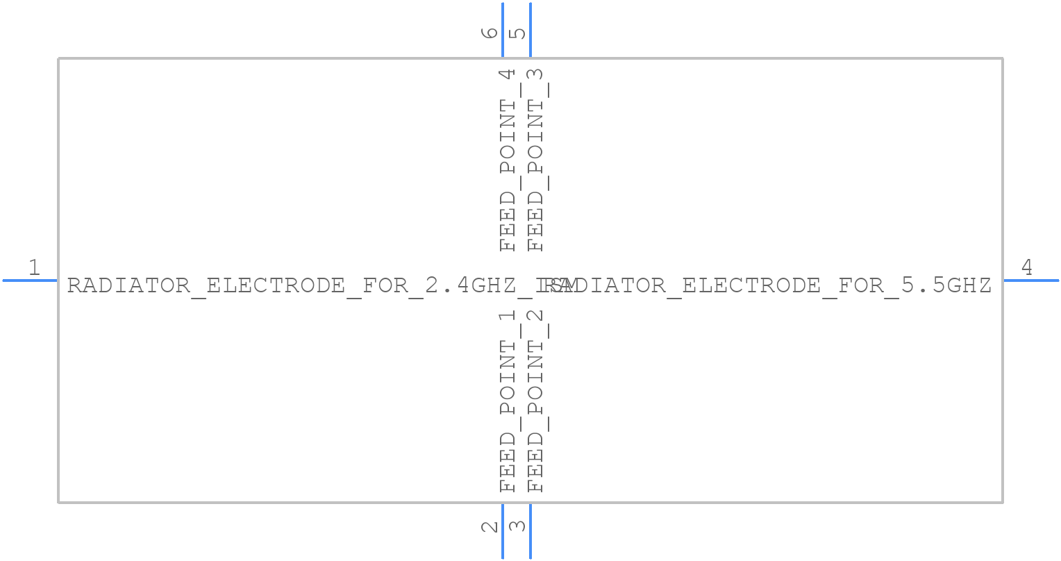 ANT016008LCD2442MA1 - TDK - PCB symbol