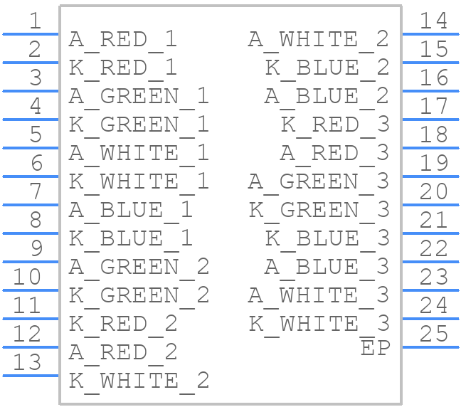 LZC-03MD07-0000 - ams OSRAM - PCB symbol
