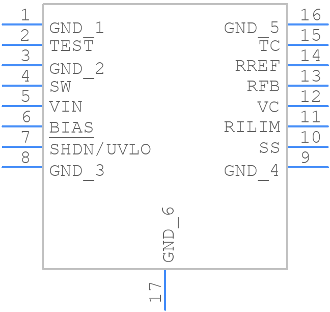 LT3573EMSE#PBF - Analog Devices - PCB symbol