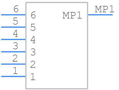 0855135002 - Molex - PCB symbol