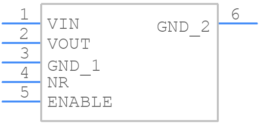 REG103GA-3.3/2K5G4 - Texas Instruments - PCB symbol