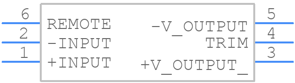 EC5SBW-48S12 - Cincon - PCB symbol