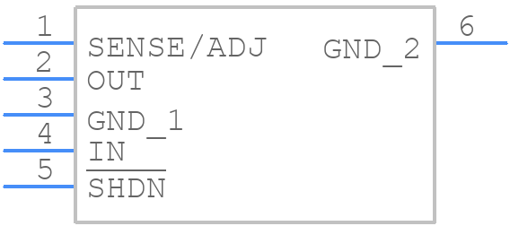 TL1963A-33DCQR - Texas Instruments - PCB symbol