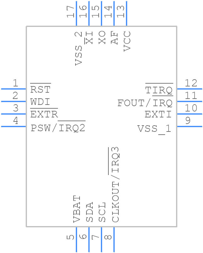 AB1805-T3 - ABRACON - PCB symbol