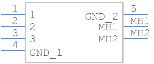 57PC3FS - Switchcraft - PCB symbol