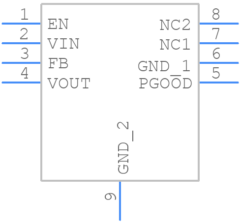 L6932H1.2 - STMicroelectronics - PCB symbol