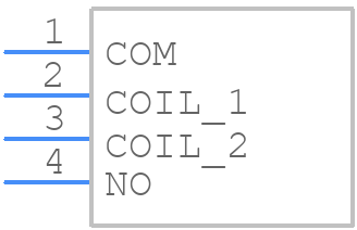 SHV05-1A85-78L3K - Meder - PCB symbol