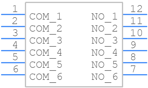 A6SN-6101 - Omron Electronics - PCB symbol