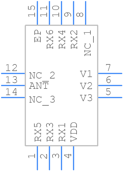 BGS16GA14E6327XTSA1 - Infineon - PCB symbol